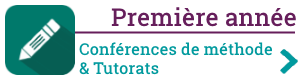 Conférences & Tutorats de première année